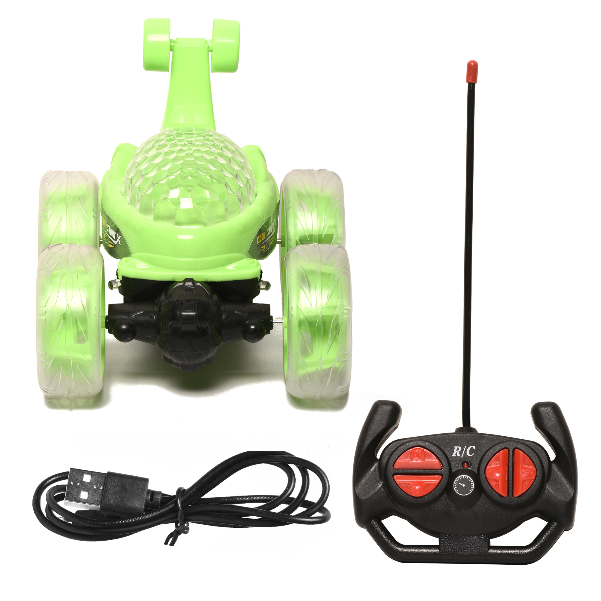 Rechargeable Remote Control Stunt Tipper Rc Car Acrobatic Degree