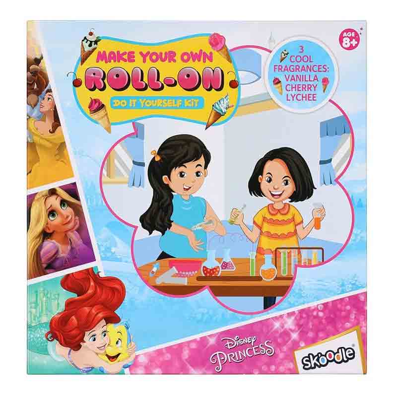 Disney Princess My Roll-on Making Lab Learning & Educational DIY Activity Toy Kit for Kids Age 6+ Years