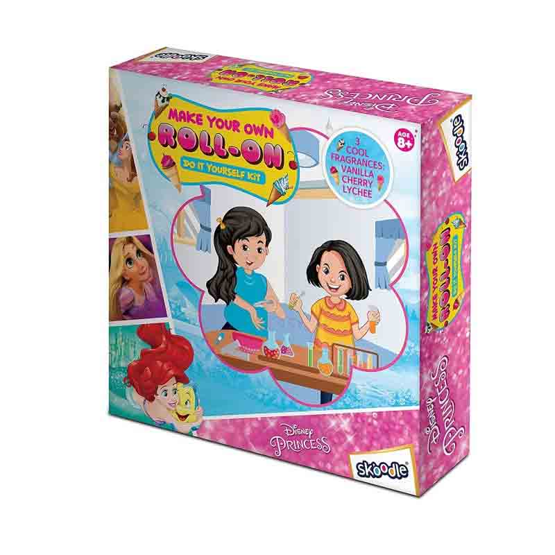 Disney Princess My Roll-on Making Lab Learning & Educational DIY Activity Toy Kit for Kids Age 6+ Years