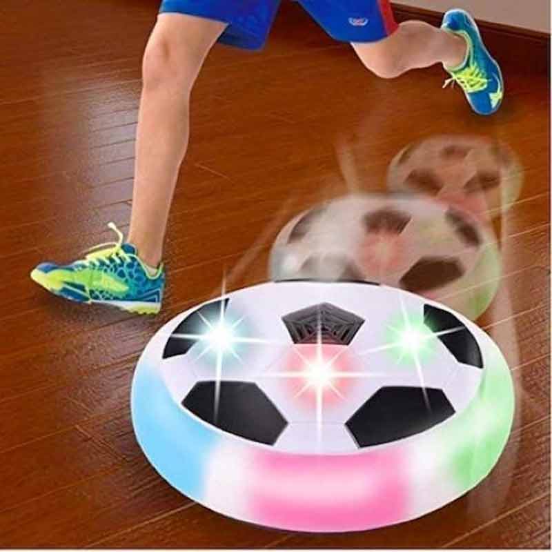 Kipa Hover Football Soccer Air Football Floating Hover Ball Pro Original Made in India Indoor Fun Toy Yellow Color for Kids