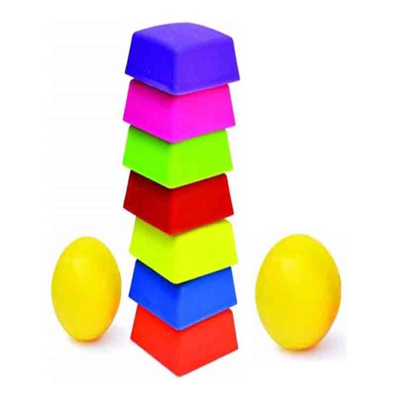 Lagori Pitthu Pitto Lingrocha Sitoliya Satodiyu Pittu Yedu Penkulata Dabba Kali Ezhu Kallu Traditional Indian Outdoor Board Game Toy for Kids