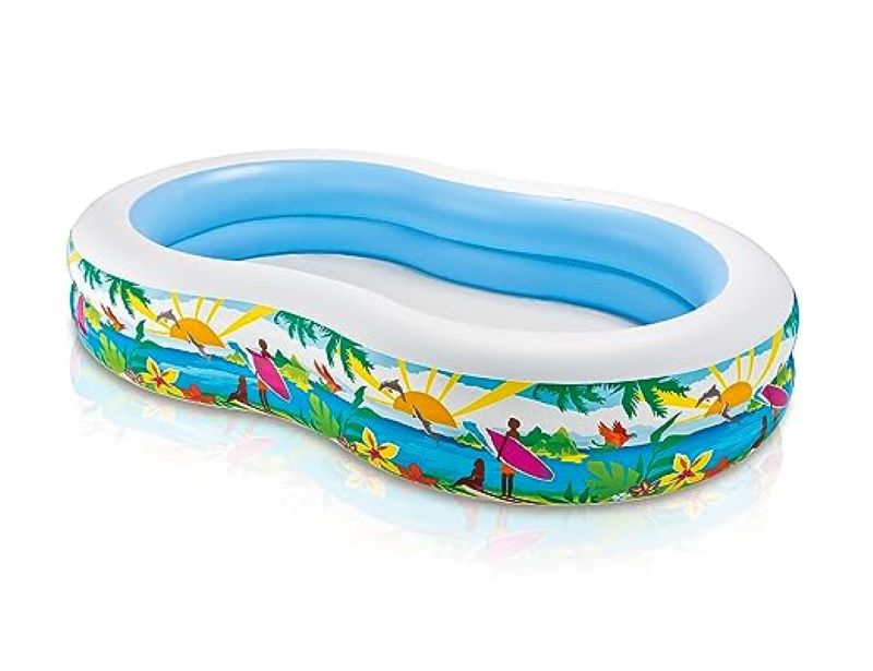 Intex Swim Center Paradise Seaside Pool, Multi Color