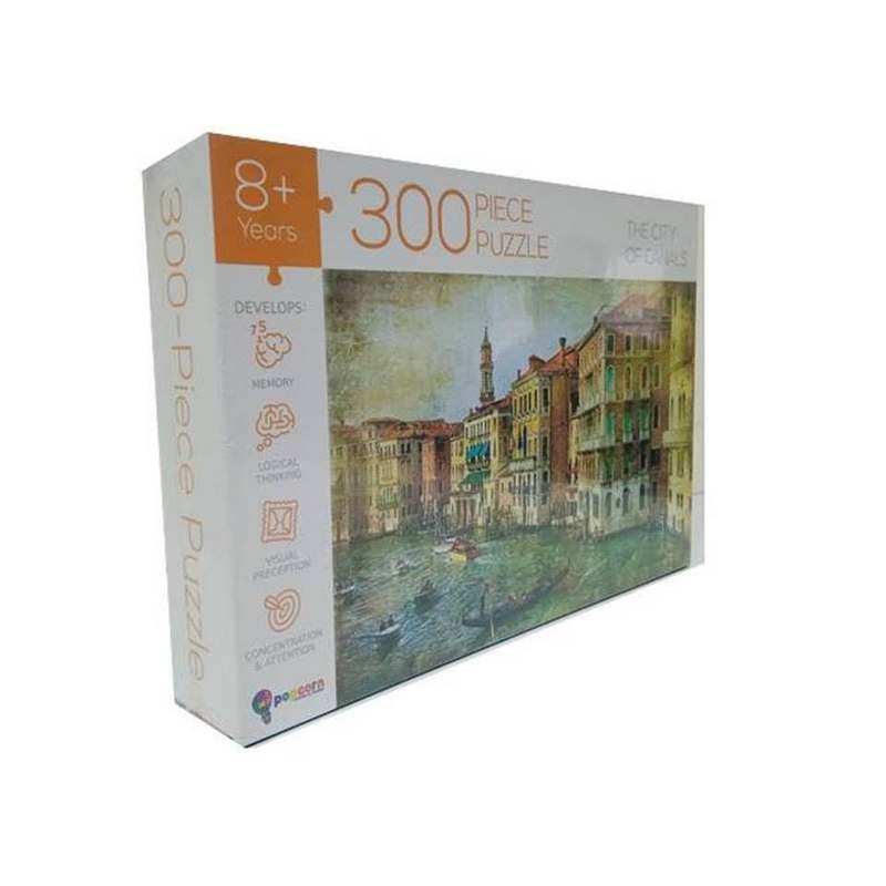 Braintastic The City of Canals Learning & Educational 300 Pcs Jigsaw Puzzle Toys for Kids 8-12 Years