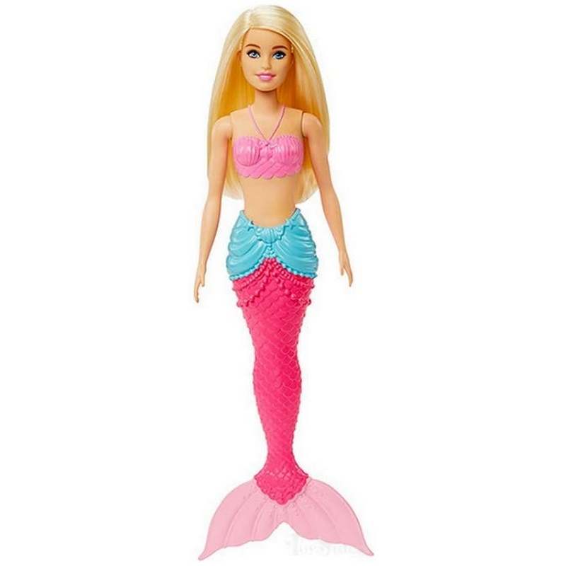 Barbie Dreamtopia Mermaid Doll (Blonde) with Multi-Colored Mermaid Tail, Toy for Kids Girls 3-12 Years