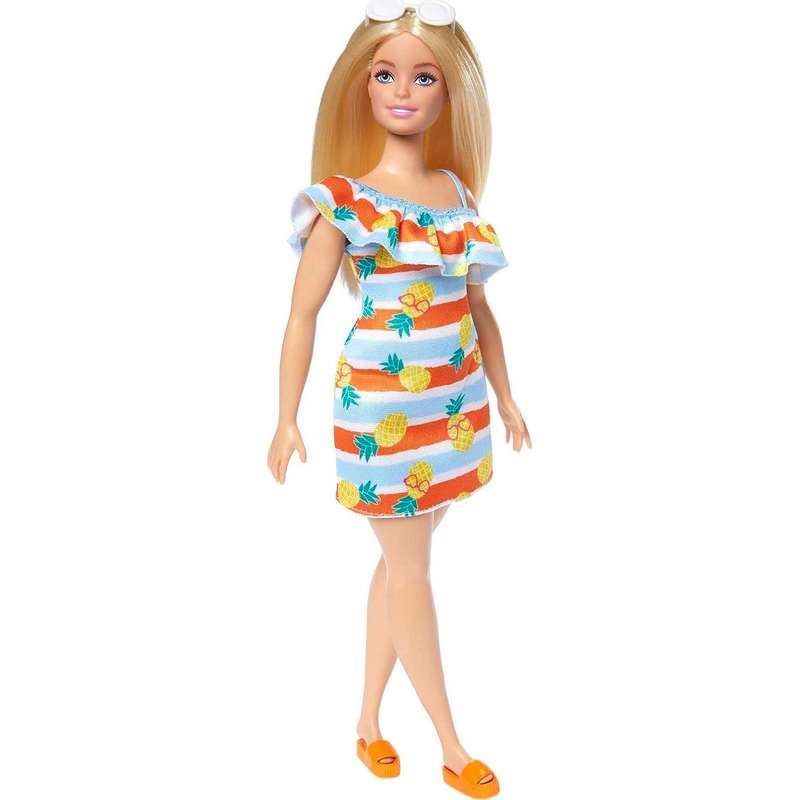 Barbie Doll,Kids Toys,Loves The Ocean Blonde Doll,Doll Body Recycled Plastics,Summer Clothes&Accessories For Kids Girls 3-12 Years