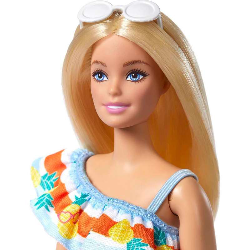 Barbie Doll,Kids Toys,Loves The Ocean Blonde Doll,Doll Body Recycled Plastics,Summer Clothes&Accessories For Kids Girls 3-12 Years