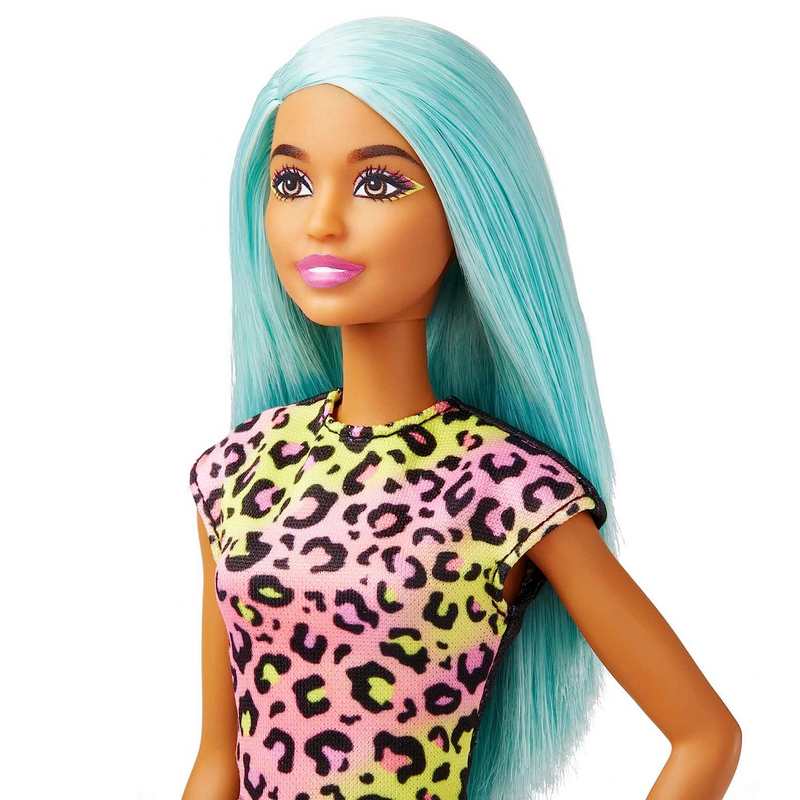 Barbie Makeup Artist Doll with Teal Hair and Career-Themed Accessories Like Palette and Brush For Kids Girls 3-12 Years