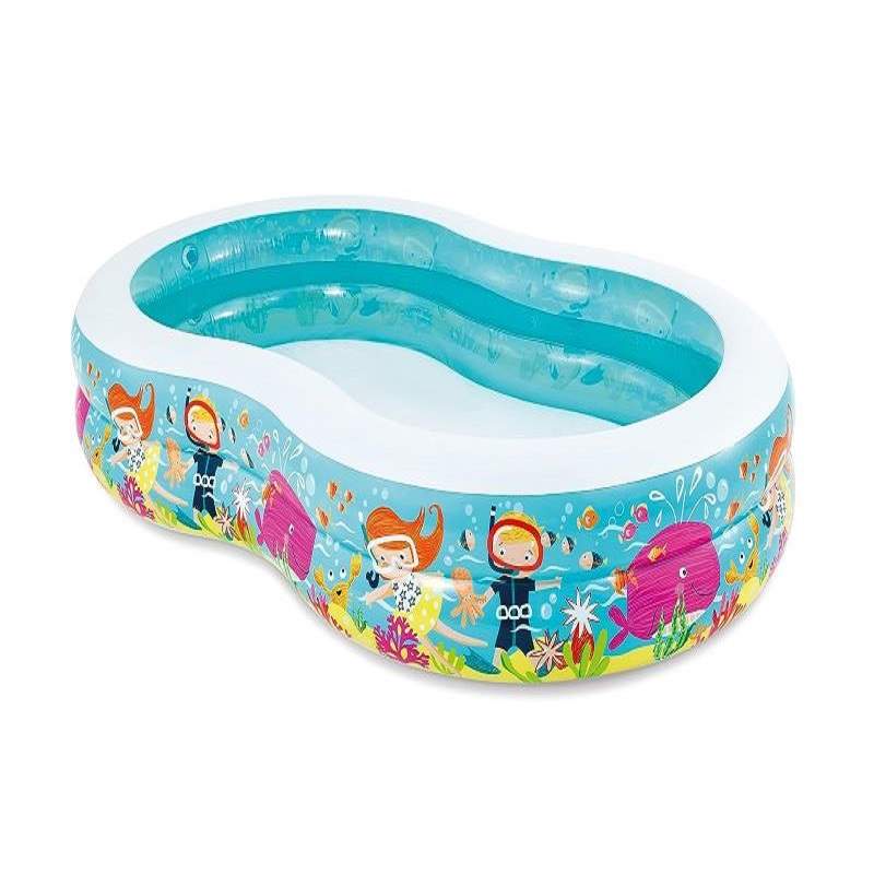 Intex Swim Center Paradise Seaside Pool, Multi Color